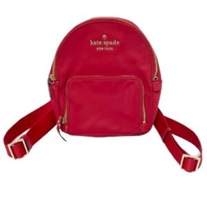 Kate Spade Watson Lane Hartley red backpack NWOT